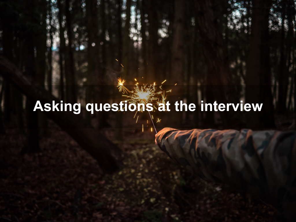 Asking questions at the interview | JavascriptJobs