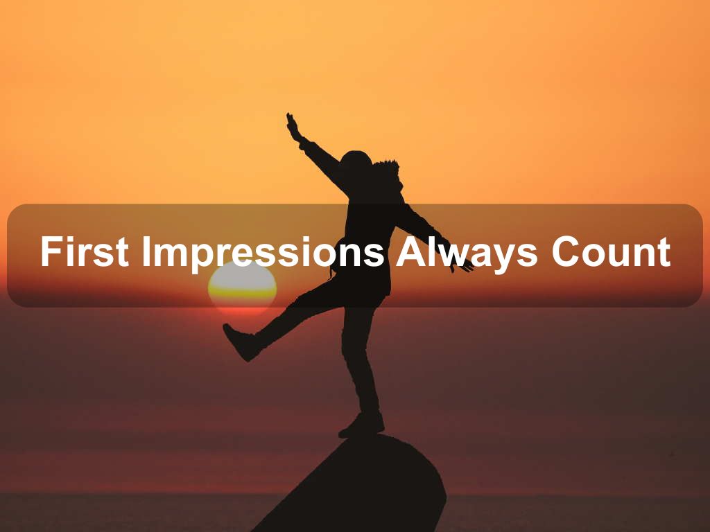 First Impressions Always Count | JavascriptJobs