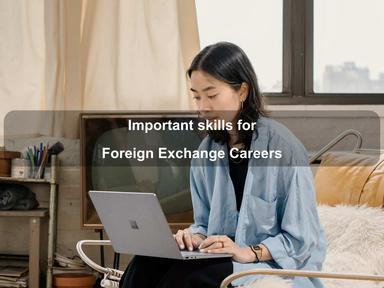 Important skills for Foreign Exchange Careers