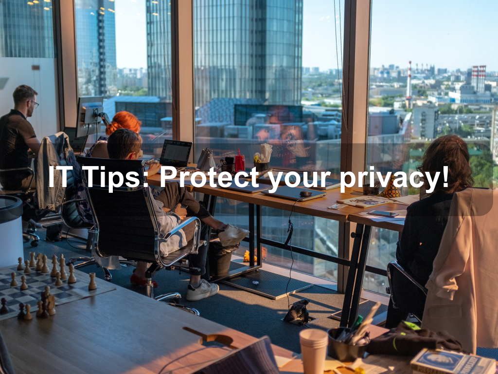 IT Tips: Protect your privacy! | JavascriptJobs