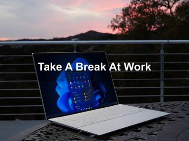 Take A Break At Work