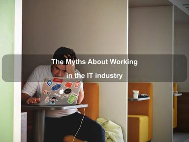 The Myths About Working in the IT industry