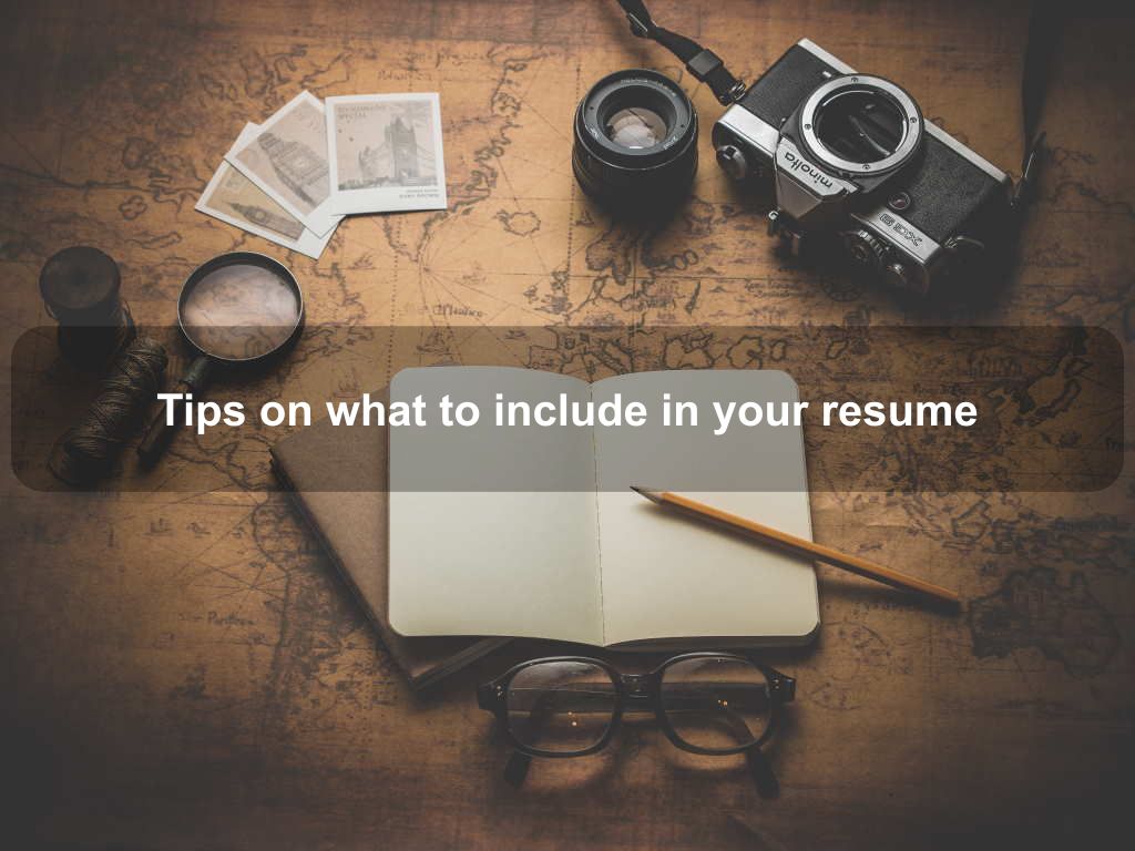 Tips on what to include in your resume | JavascriptJobs