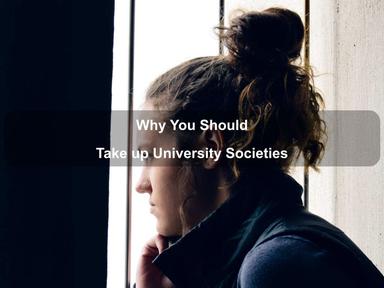 Why You Should Take up University Societies